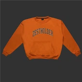 クラシカルフランネルルーズスウェットシャツ