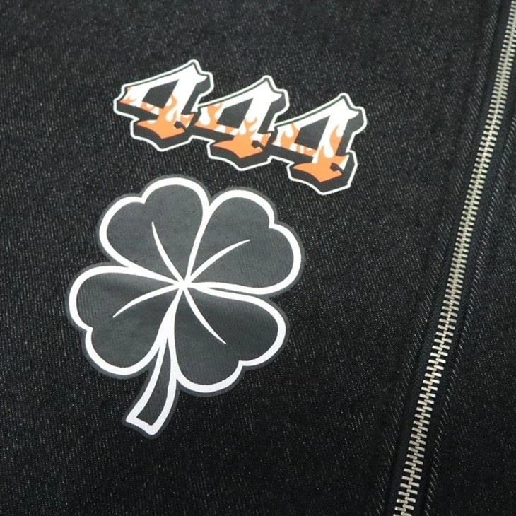 Complex Color Customer Logo Black Jacket Complex Color Customer Logo Black Jacket